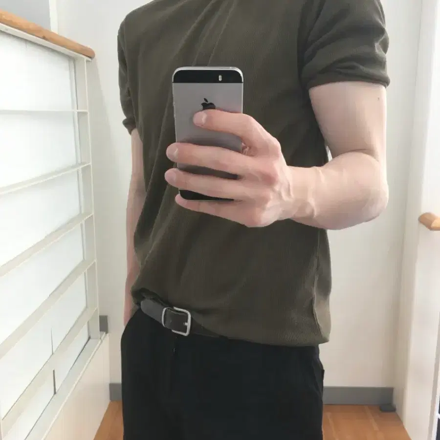 포지드 링거 머슬반팔 슬리브