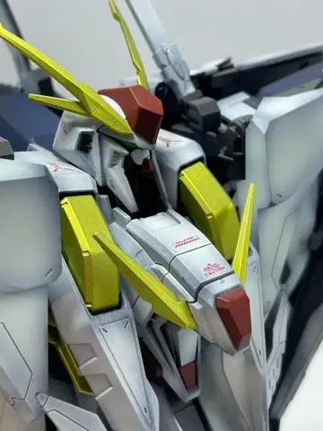 [전체 도색 완성품] HG 1/144 크시 건담 형광 메탈릭 무광택