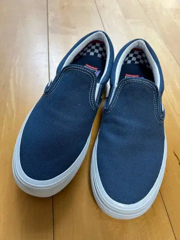 VANS 스케이트 슬립온 네이비 슬립온