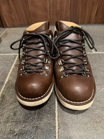 새상품급 Danner(대너) 가죽 신발 브라운