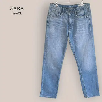 자라 ZARA 스트레이트 데님 빅 사이즈 XL 상당 하이웨스트