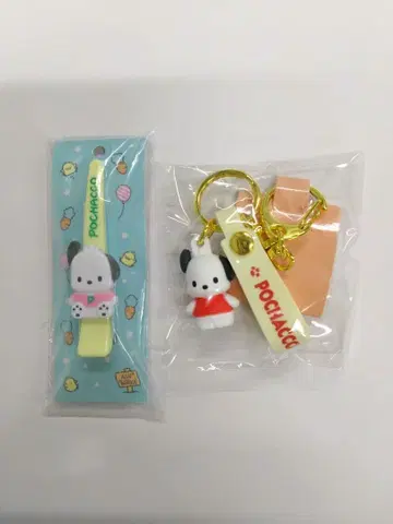 산리오 미니 헤어 클립 미니 참 세트 포차코