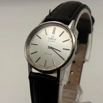 [ 가동품 ] OMEGA 드 빌 쿼츠 푸시 벨트 교환 완료 여성용