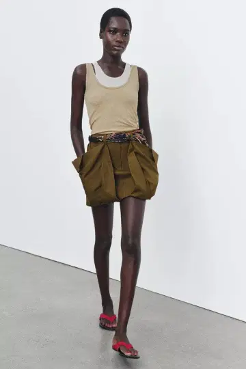 zara 더블 레이어드 T셔츠 S
