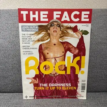 THE FACE 2003년 12월호 표지 Justin Hawkins
