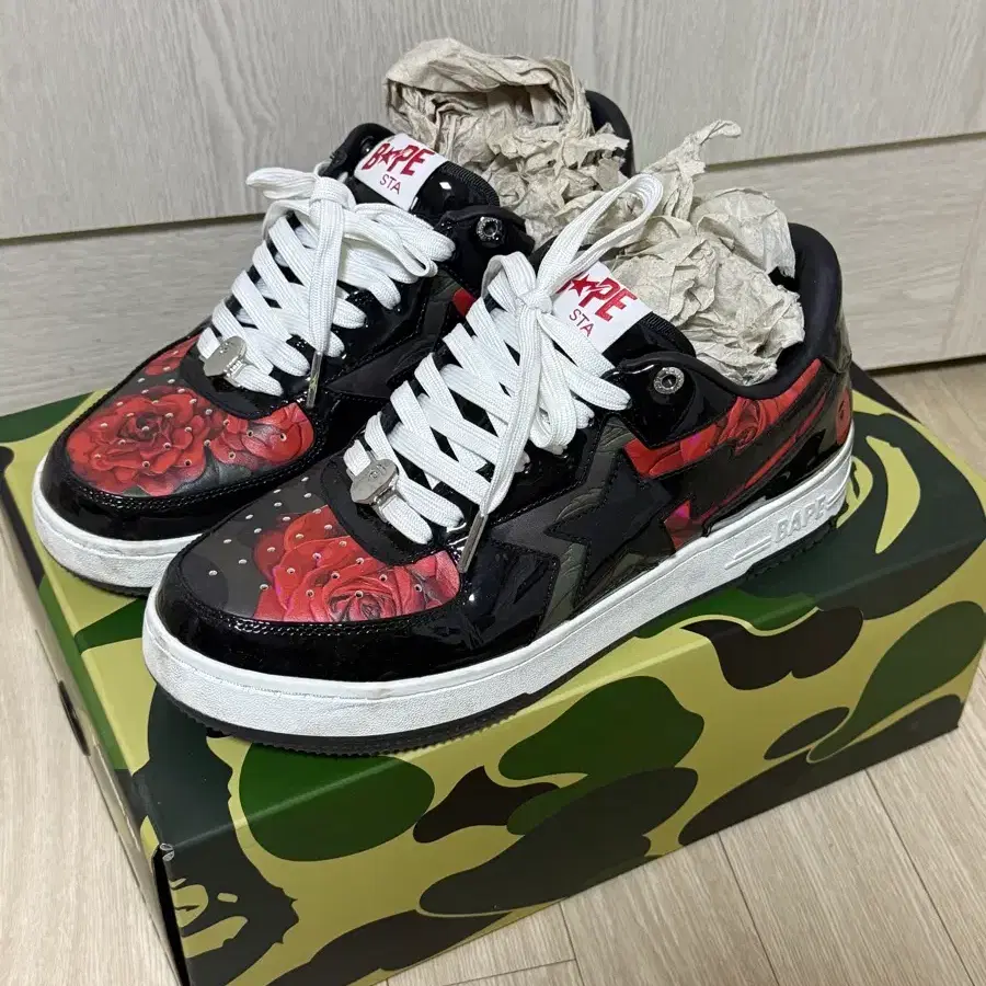 ASSC x bape 베이프스타 8.5(265) 네고환영