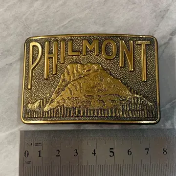 보이스카우트 PHIL MONT 놋쇠 벨트 버클