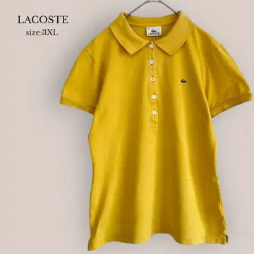 라코스테 LACOSTE 반팔 피케 셔츠 골프 로고 빅 사이즈 3XL