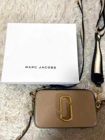 MARC JACOBS 스냅샷 숄더백 베이지