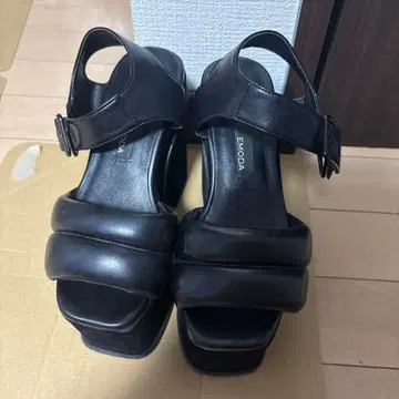 EMODA 샌들 10cm 이상 통굽 S 사이즈
