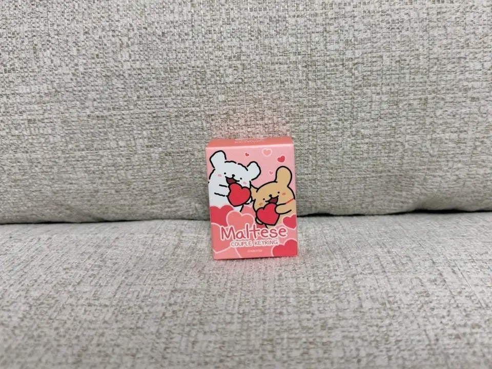 정품 몰티즈 커플 키링 (랜덤)