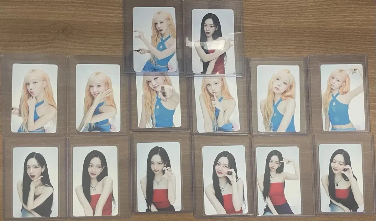 에스파 카리나 윈터 도쿄돔 포토카드 포카세트 2