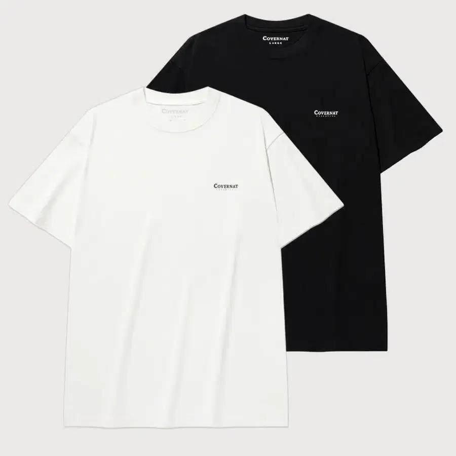 커버낫 에센셜 반팔티 2pack 새상품