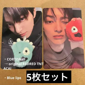 CORTIS ball Blue lips 트레이딩 카드 세트 GONGHO