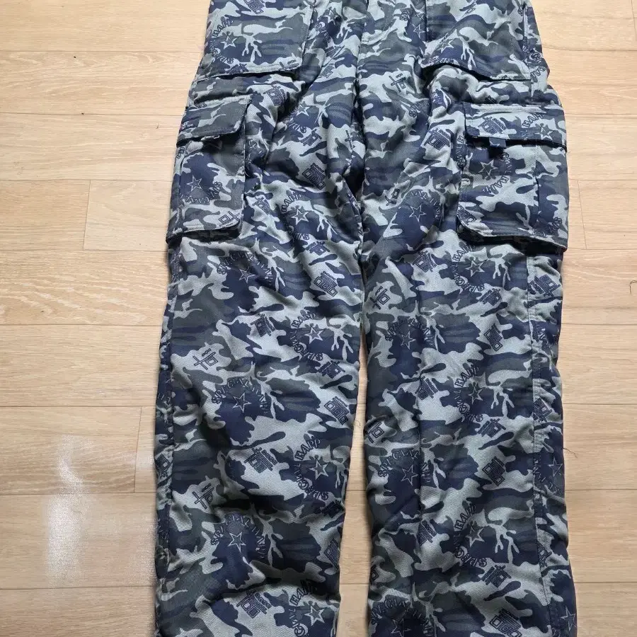 XL카모플라쥬 겨울 카고 바지 100 새상품 길이 103