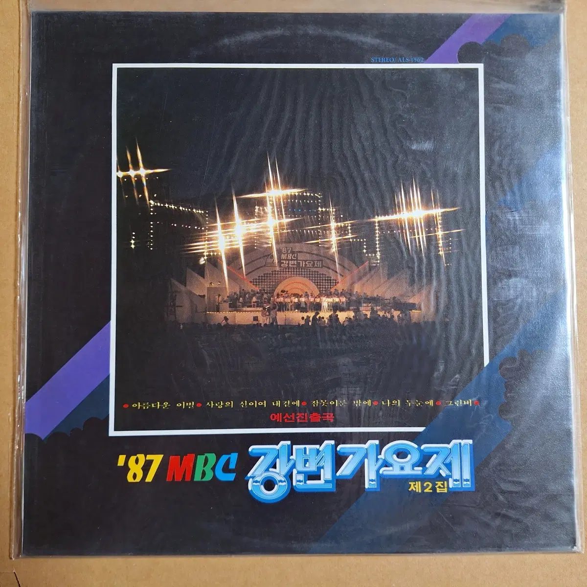 '87 MBC 강변가요제 제2집 LP/미개봉