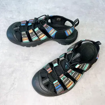 KEEN 뉴포트 H2 샌들 멀티 컬러 RAYA 남성용 블랙 28