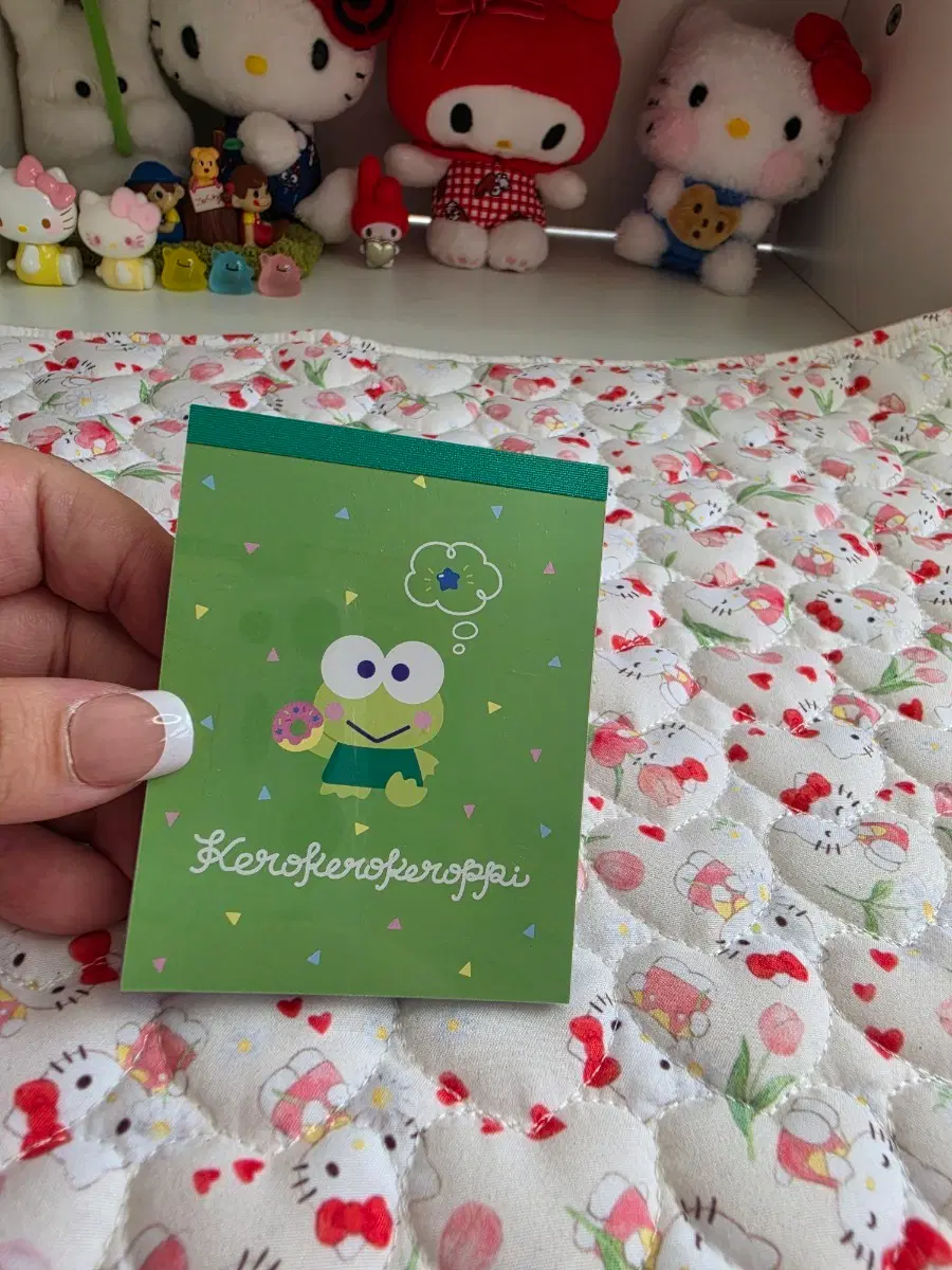 일본정품 케로피 메모지
