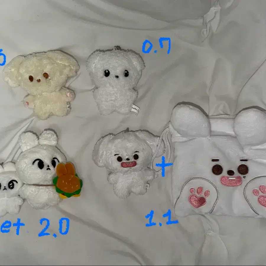 (가격인하)nct127 엔시티 정우 도영 인형 팔아요(쩡블리, 구름쩡, 하또, 김복칠)