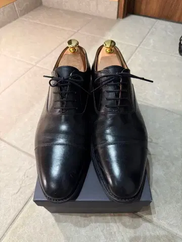 SCOTCH GRAIN R1812 스트레이트 팁 블랙 25.5cm