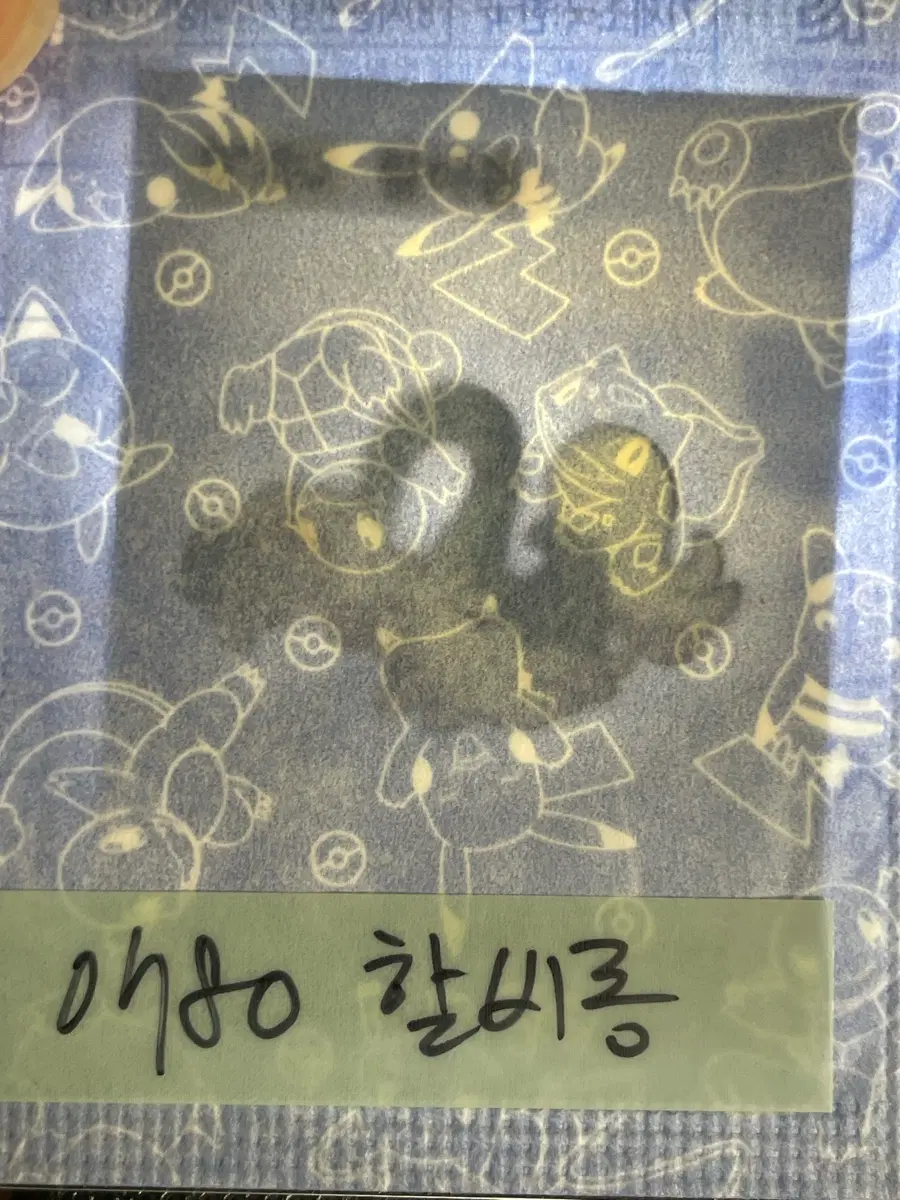 포켓몬 미개봉 띠부씰 할비롱