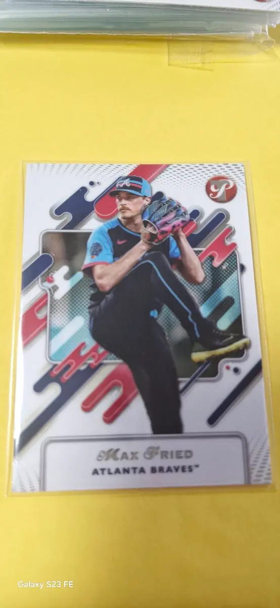 MLB 2025 아틀란타 맥스 프리드 프리스틴 카드