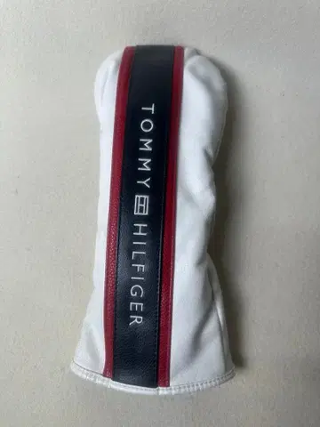 TOMMY HILFIGER 드라이버용 골프헤드커버 화이트