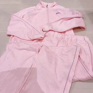 PUMA 저리 상하의 핑크 L 사이즈 여성용