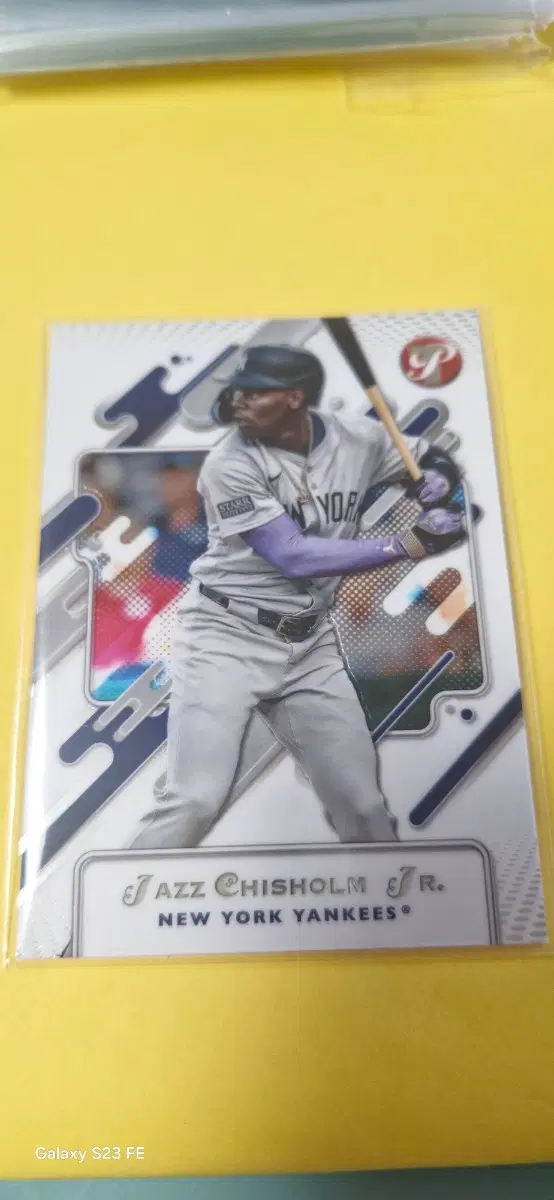 MLB 2025 양키스 재즈 치좀 프리스틴 카드