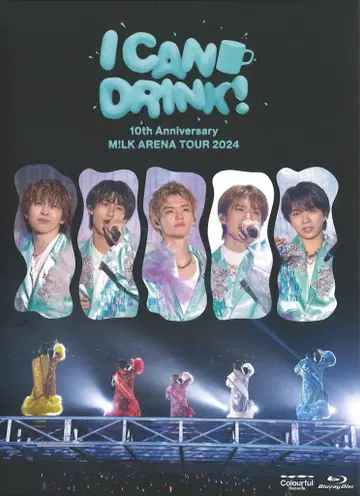 Blu-ray M!LK 2024 10th Anniversary TOUR I CAN DRINK! 초회 한정판 *케이스 스크래치, 손상/아나더 자켓 없음