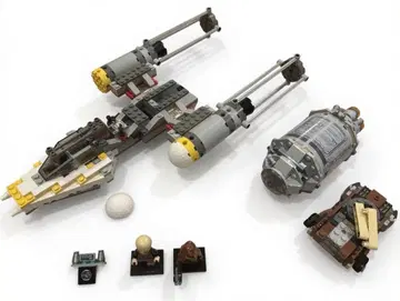 LEGO 스타워즈 Y윙 스타파이터 미니피규어 세트