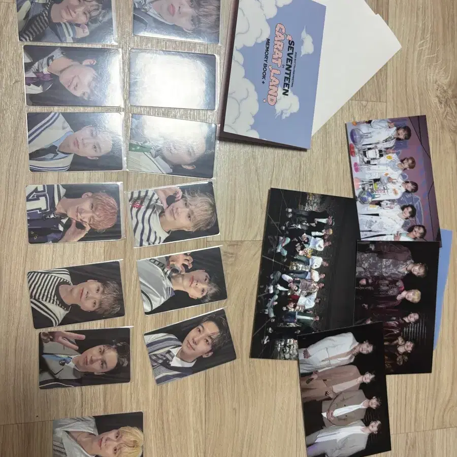 세븐틴 캐럿랜드 메모리북 포토카드 세트