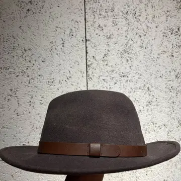 PENDLETON 울 펠트 햇 브라운 가죽 벨트