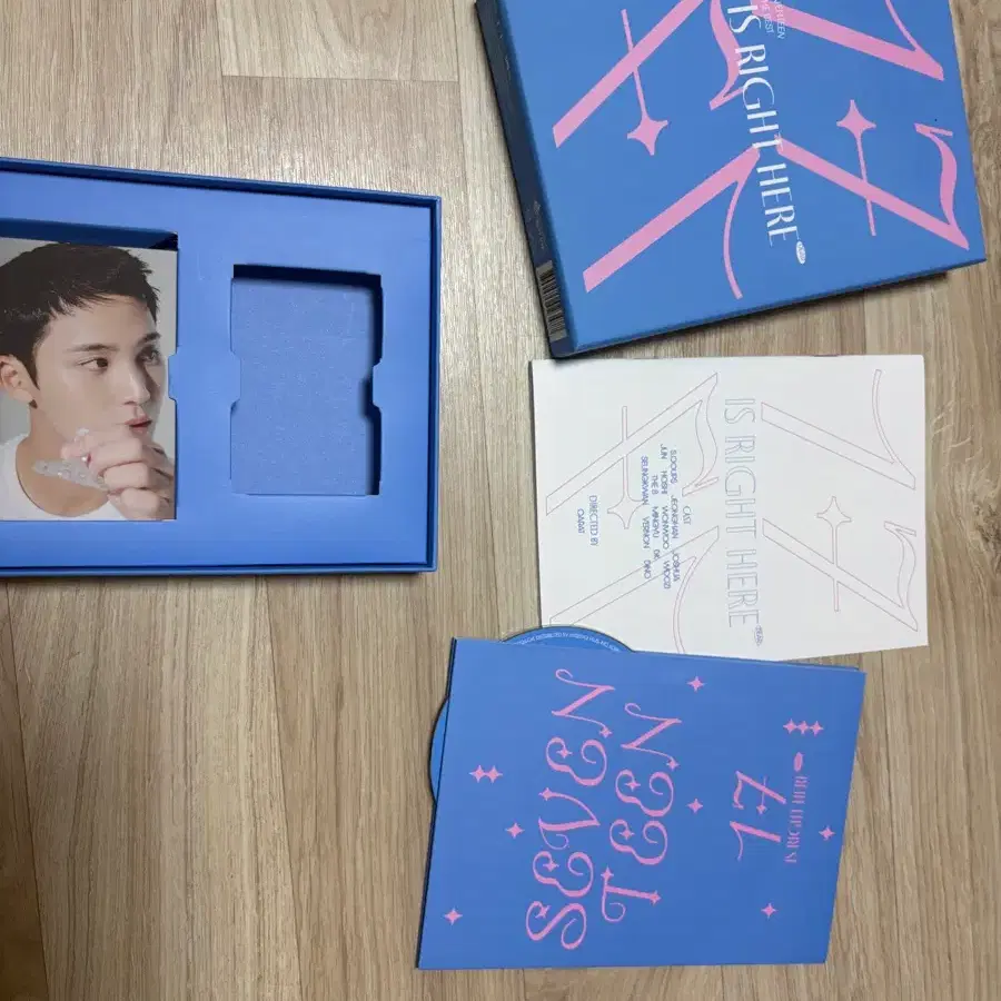 세븐틴 SEVENTEEN IS RIGHT HERE 블루레이 포토북 앨범 민규