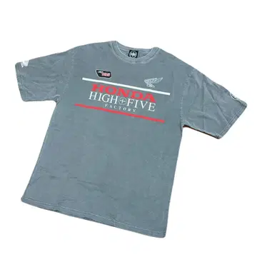 HIGH FIVE FACTORY HONDA 티셔츠 그레이