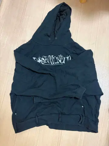 [ Rosen Kreuz ] oversized belt hoodie