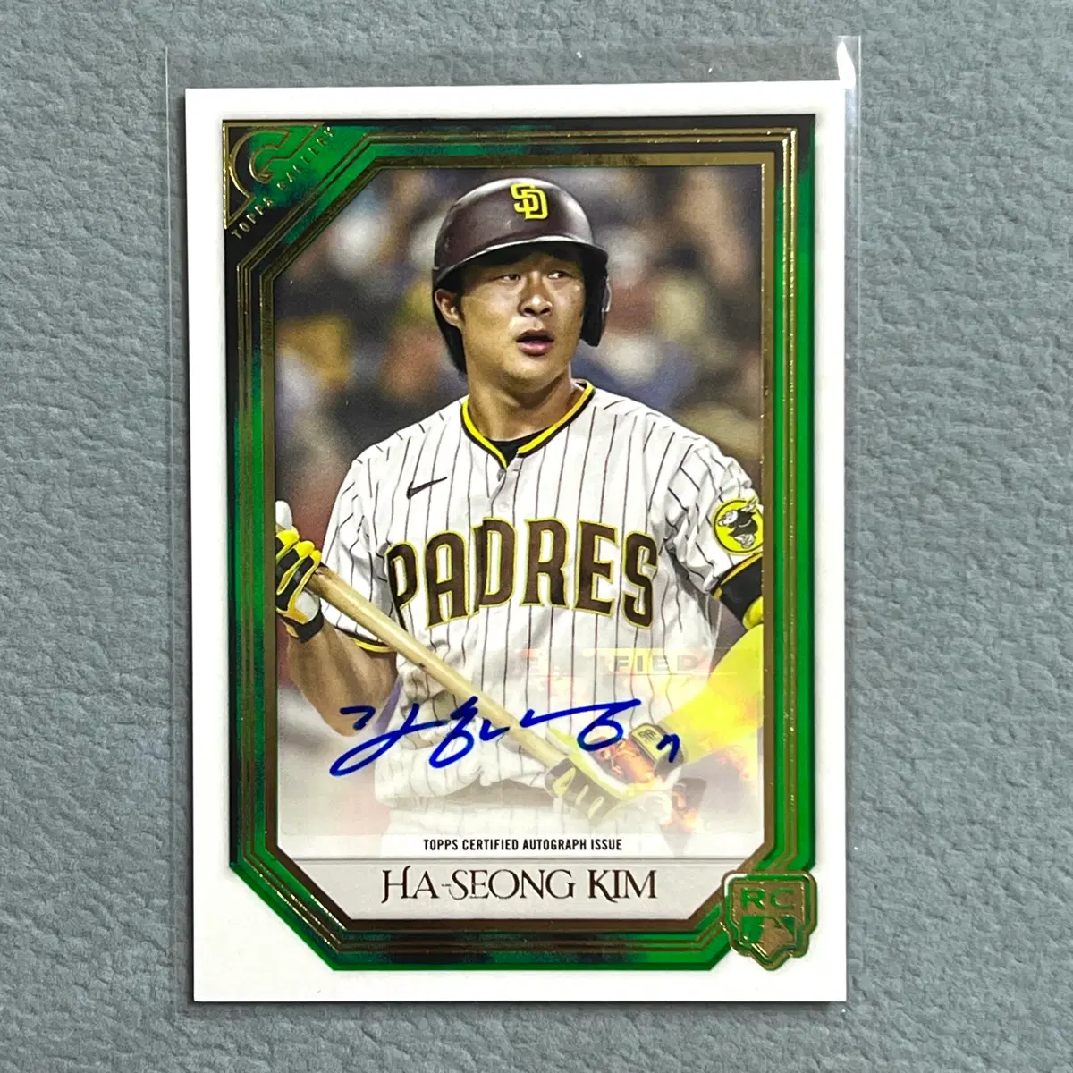 MLB)2021 탑스 SD파드리스 김하성 루키 오토(99한정)