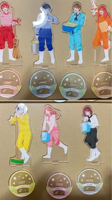 아카가미노 토모 아카가민 x 토부 동물공원 아크릴 스탠드 7종류