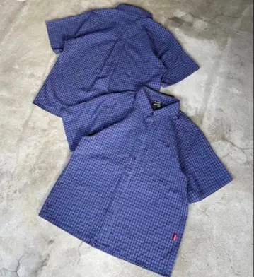 belvet 반팔 셔츠 블루