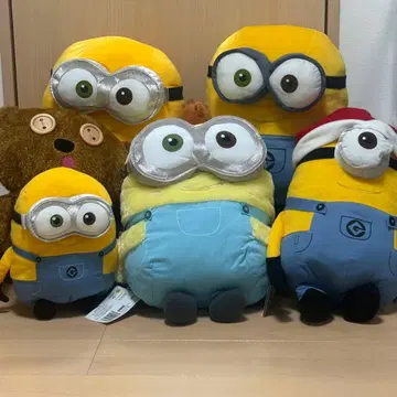 USJ 미니언즈 봉제 인형 6세트