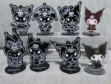 쿠로미 시크릿 아크릴 스탠드 전종 컴프 산리오 kuromi