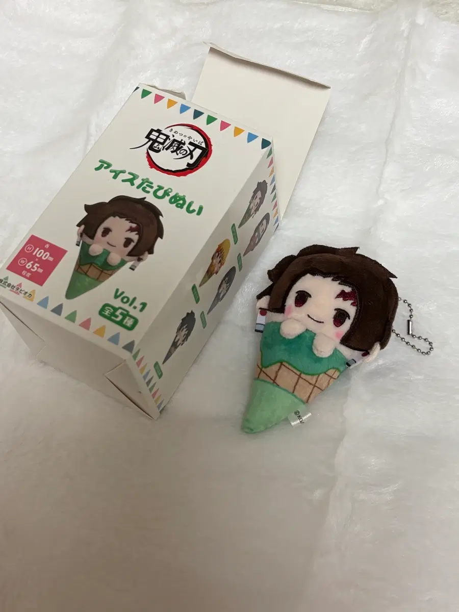 귀멸의칼날 귀칼 카마도 탄지로 아이스 타피누이 인형