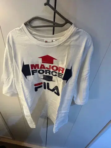 FILA MAJOR FORCE 한정판 콜라보 T셔츠 화이트
