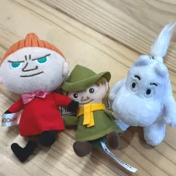 무민 봉제 인형 마스코트 무민 리틀 미이 스너프킨 3종 세트