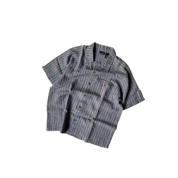 2001s vintage patagonia 헴프 셔츠 글렌체크