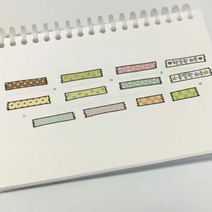 쿠마쿠마클럽 테이프 조각 키스컷