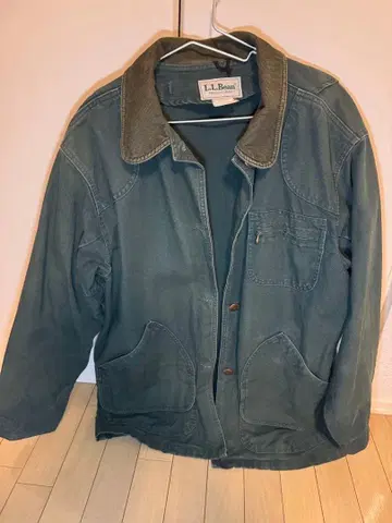 L.L.Bean 워크 자켓 커버올 그린