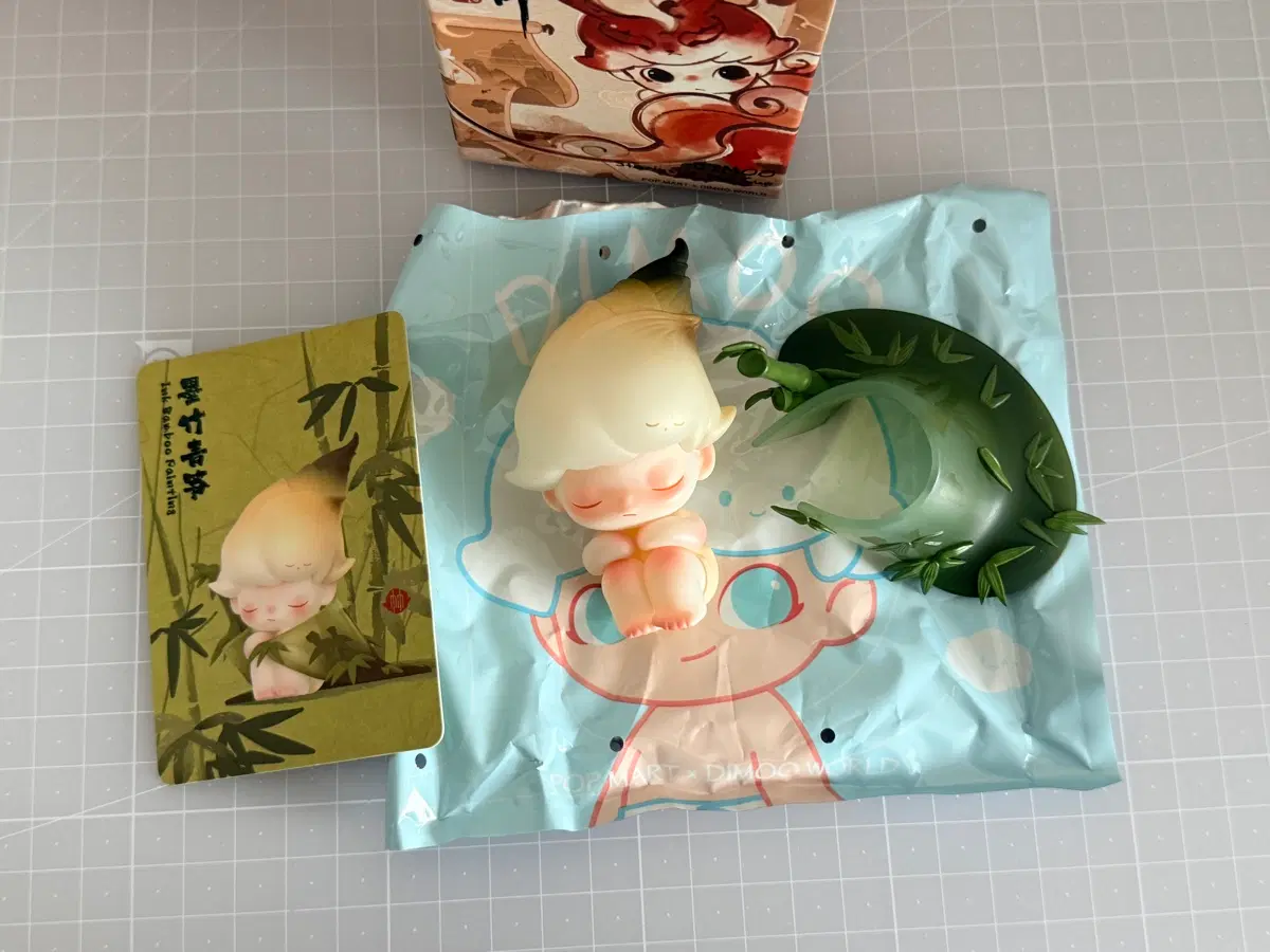 단순개봉] 팝마트 디무 차 한잔의 여유 먹과 대나무의 조화