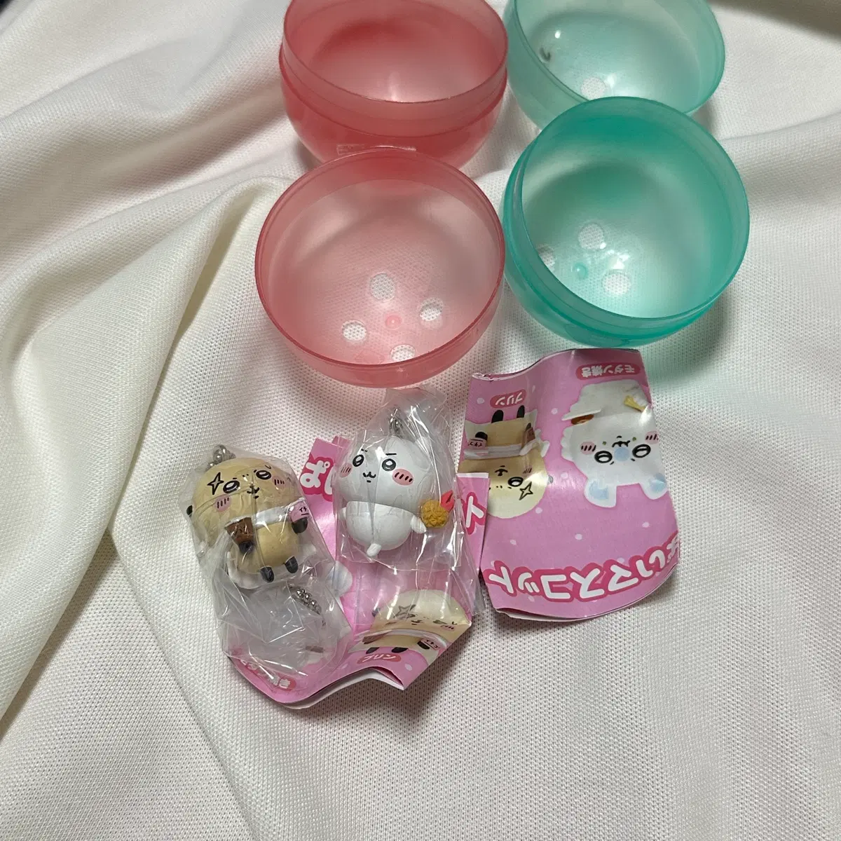 치이카와 음식 가챠 치이카와 3개