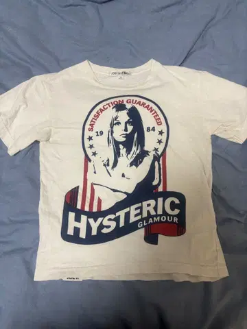 HYSTERIC GLAMOUR 포토 프린트 미니 T셔츠 빈티지